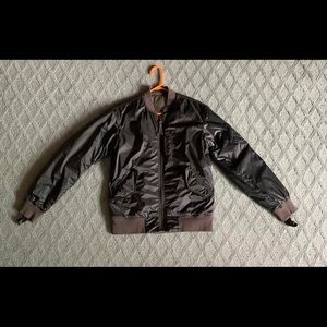 HELMUT LANG
MEN'S REVERSIBLE BOMBER JACKET( SIZEL)